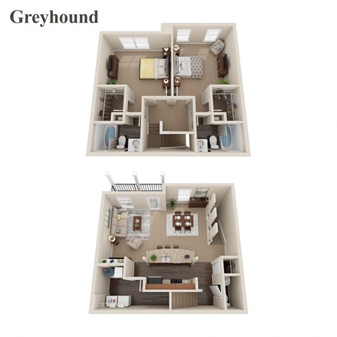 The Greyhound Floor Plan